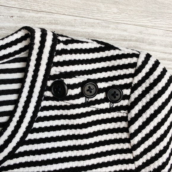 J. Crew Factory Short Sleeve Structured Knit Dress - Picture 5 of 6